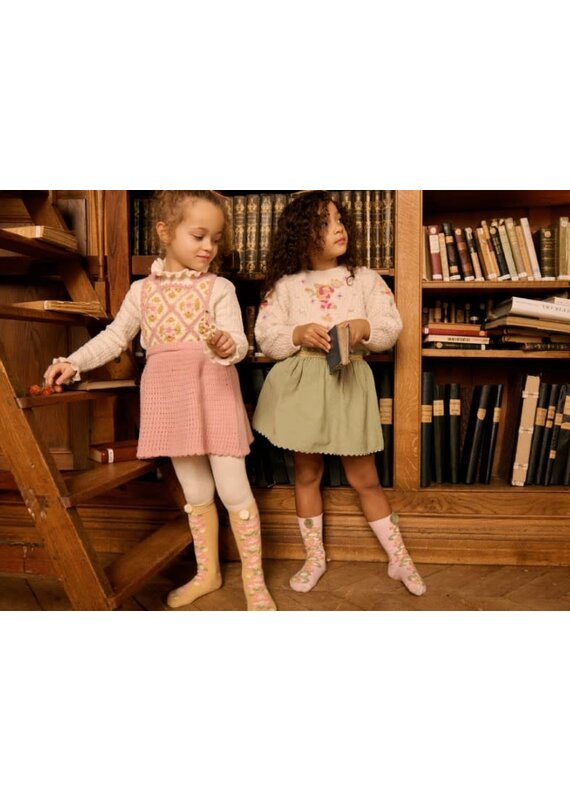 Louise Misha Louise Misha - rok Cephee velours almond