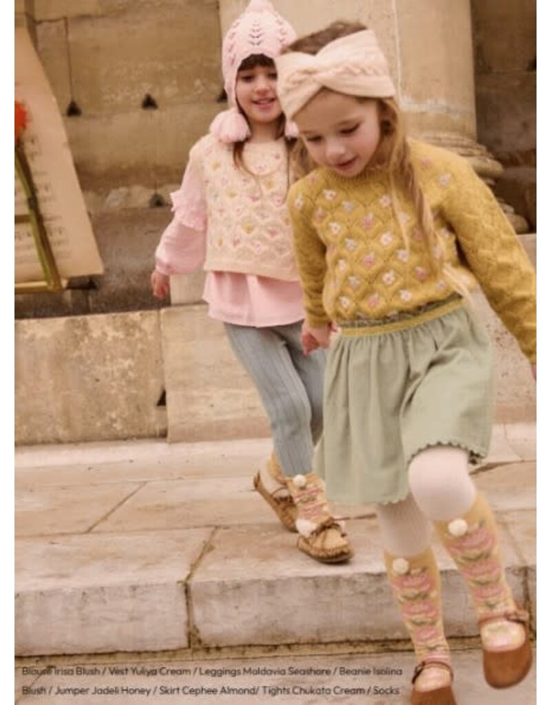 Louise Misha Louise Misha - rok Cephee velours almond