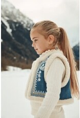 Louise Misha Louise Misha - reversible vest -stone bleu