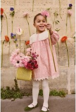 Louise Misha Louise Misha - Jurk Arinola - Kraag pink