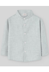 Paz Rodriguez Geruit hemd- grijsgroen
