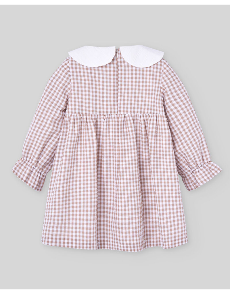 Paz Rodriguez Jurkje-Setitas-geruit-lichtbruin