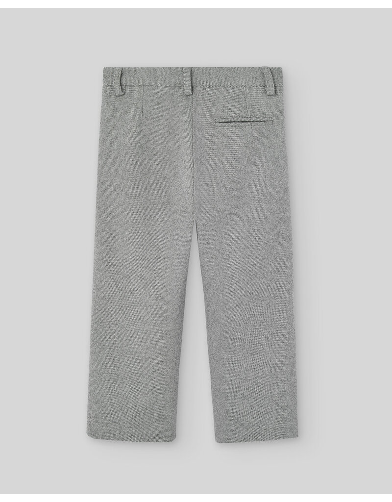 Paz Rodriguez Jongensbroek- grijs geweven