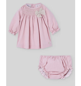 Paz Rodriguez Paz-Set jurk met bloomer-powder pink