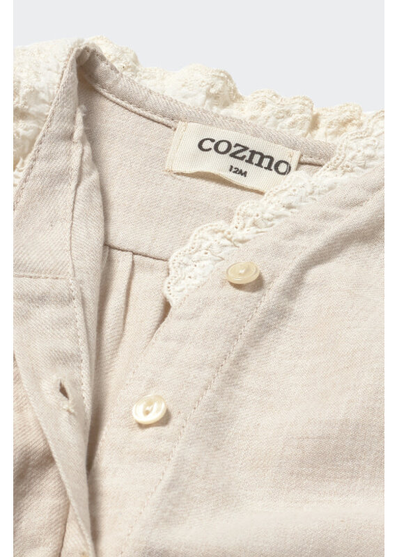 Cozmo Cozmo - Blouse Lily - beige