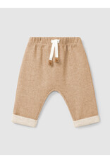 Laranjinha Laranjinha - Broek visgraatmotief - beige