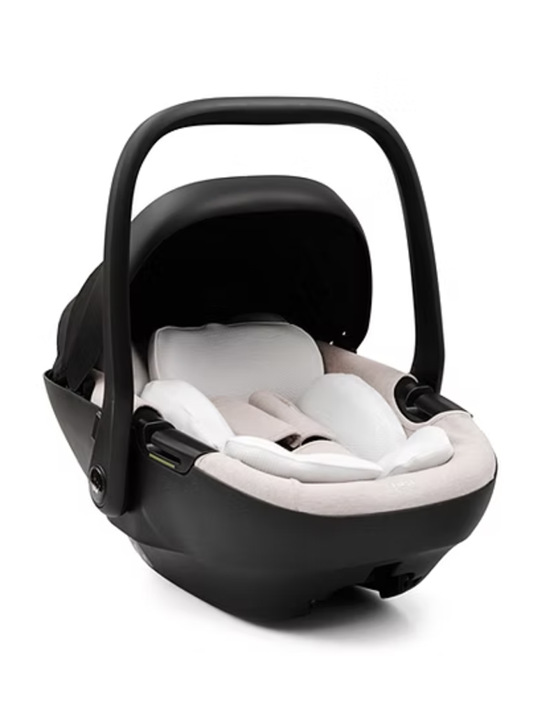 First First-comfort set: car seat + cover I-Size-sand-White