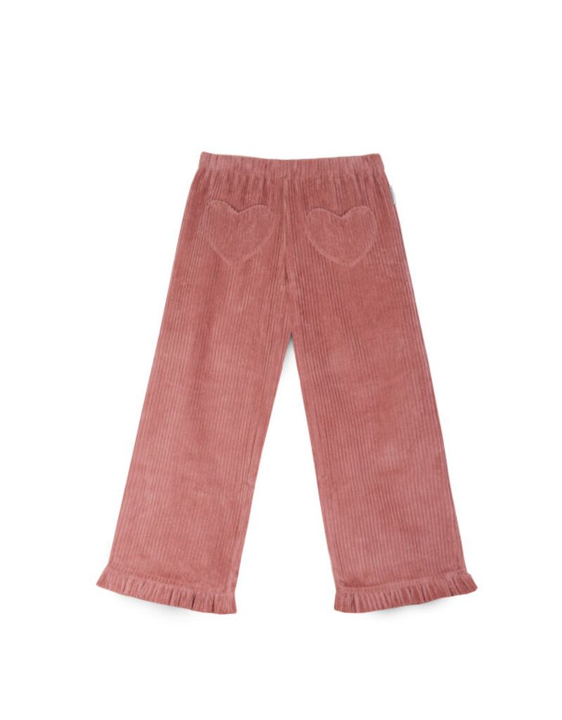 Mipounet Mipounet - Broek ribfluweel - faded rose