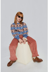 Mipounet Mipounet - Broek ribfluweel - faded rose