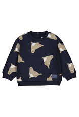 mayoral Mayoral-trui met zeehond-donkerblauw