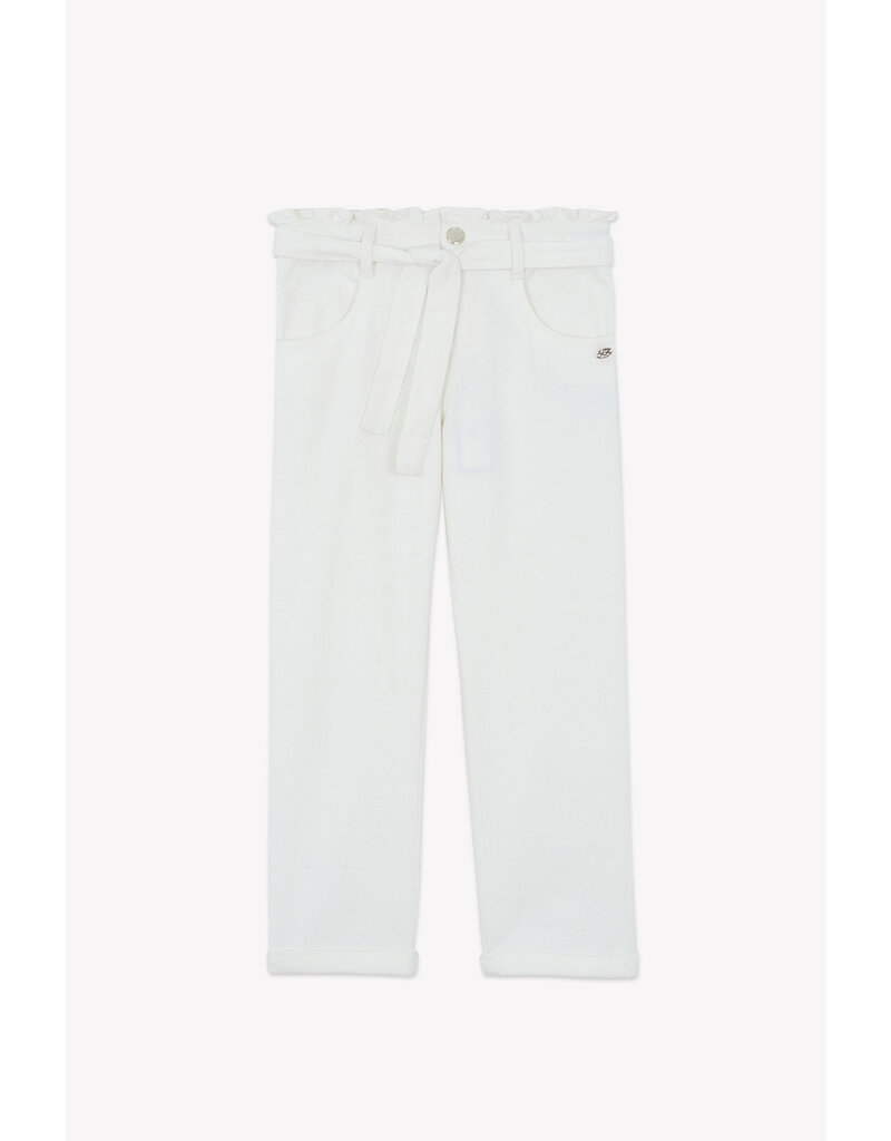 Tartine & Chocolat Tartine-Broek-ivoor-met riem