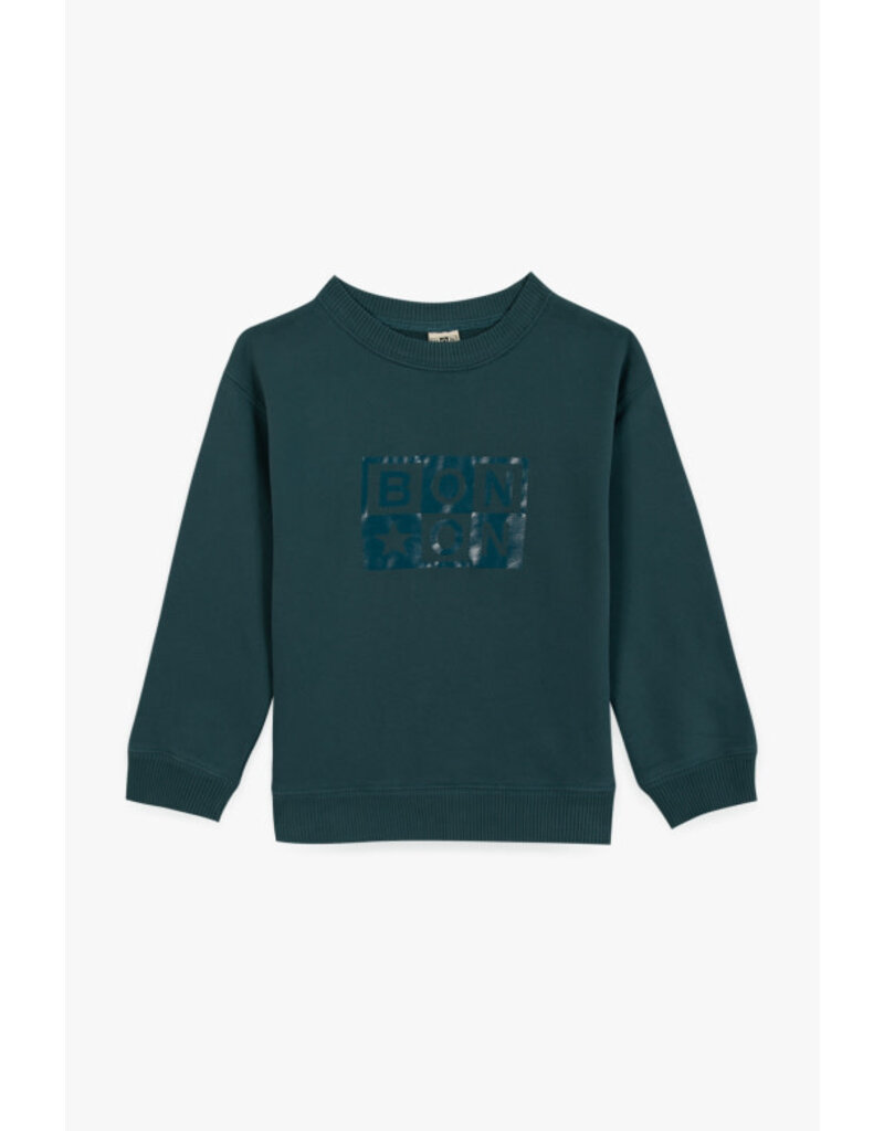 Bonton Bonton-groene trui BONTON