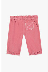 Bonton Bonton-roze broek met hartjes
