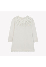 Tartine & Chocolat Tartine-wit jurkje-geborduurde bloemen
