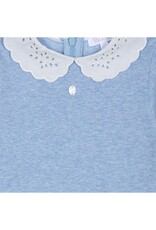 Patachou Patachou - blauwe jurk met kraag