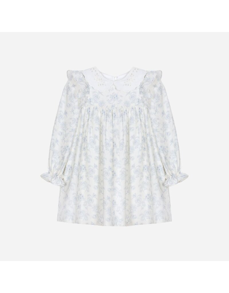 Patachou Patachou - Jurk Floriana blauw