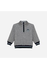 Patachou Patachou - Trui melange grey met rits
