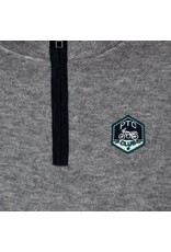 Patachou Patachou - Trui melange grey met rits