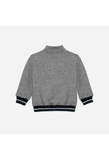 Patachou Patachou - Trui melange grey met rits