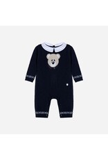 Patachou Patachou - Kruippakje tricot donkerblauw - beertje