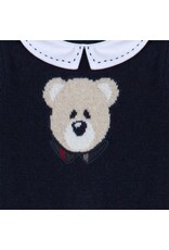 Patachou Patachou - Kruippakje tricot donkerblauw - beertje