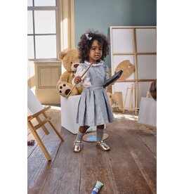 Patachou Patachou - Set kleedje melange blauw