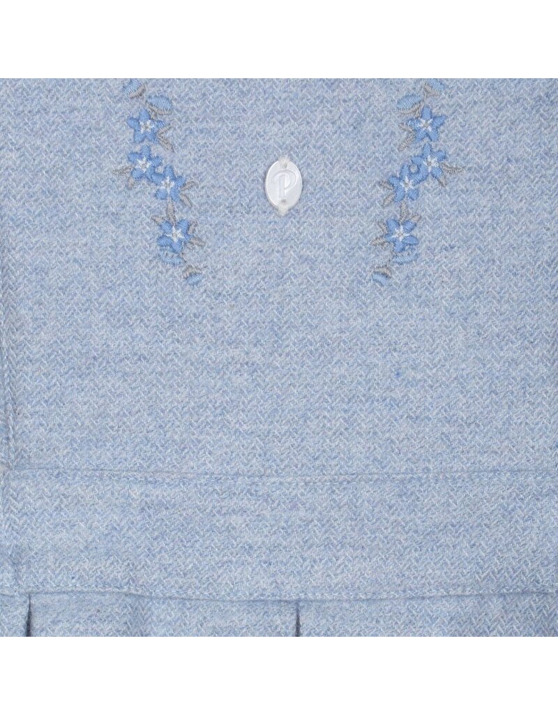 Patachou Patachou - Set kleedje melange blauw