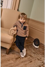 Patachou Patachou - Trui teddy met rits - camel