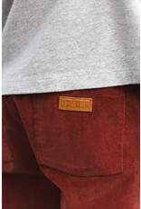 Bonton diep rode velours broek