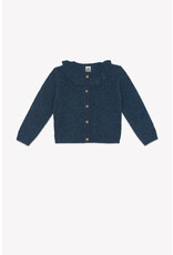 Bonton donker blauw golfje