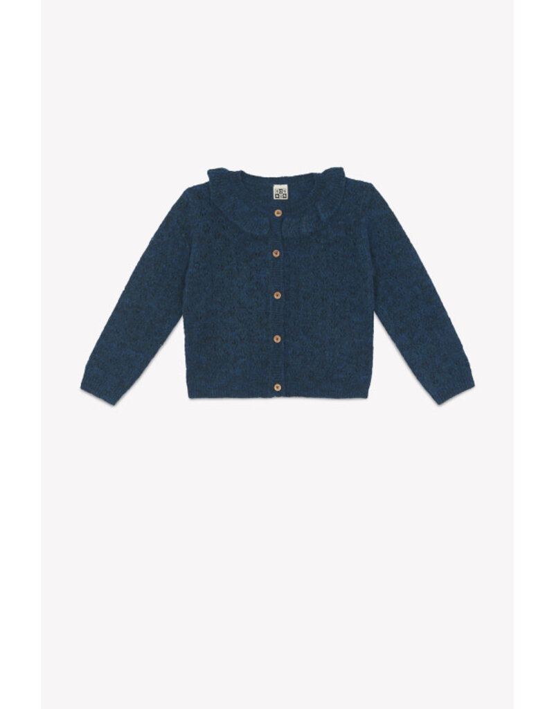 Bonton donker blauw golfje