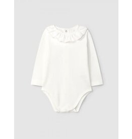 Laranjinha witte body met kraag