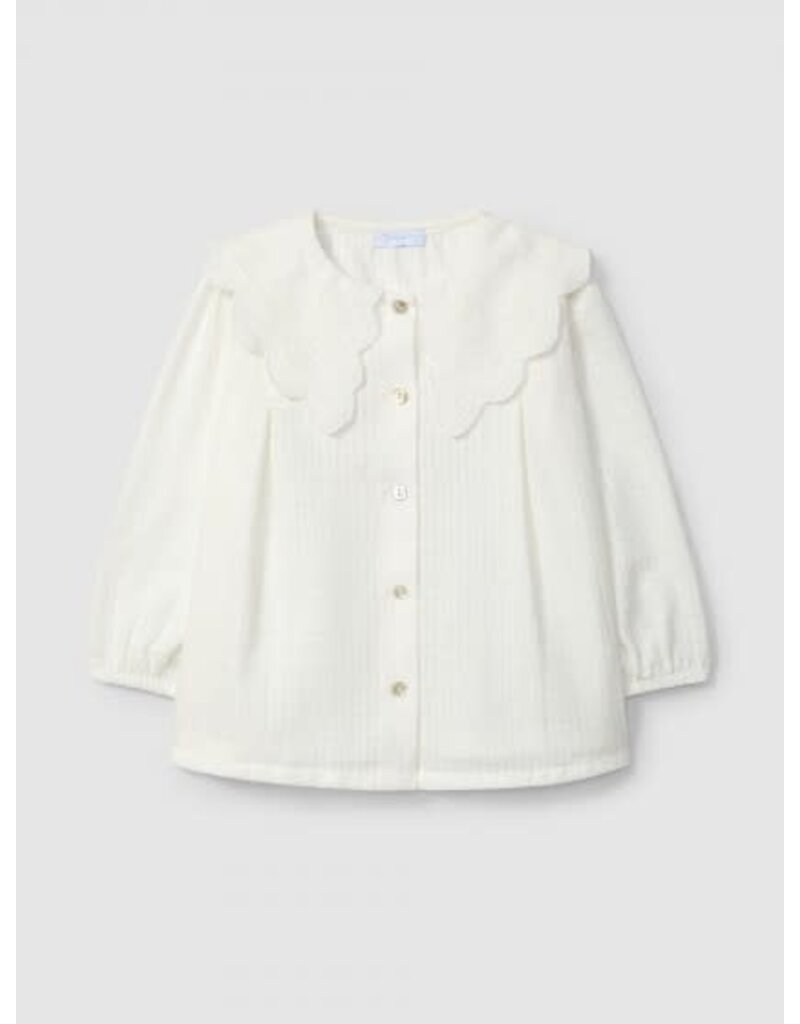 Laranjinha Hemdbloesje met kraag