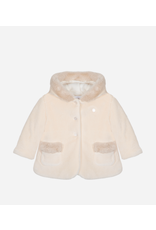 Patachou Patachou - velours jasje met faux fur afwerking