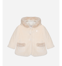 Patachou Patachou - velours jasje met faux fur afwerking