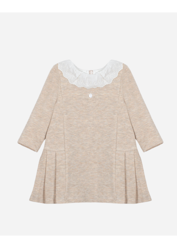 Patachou beige kleedje met frull