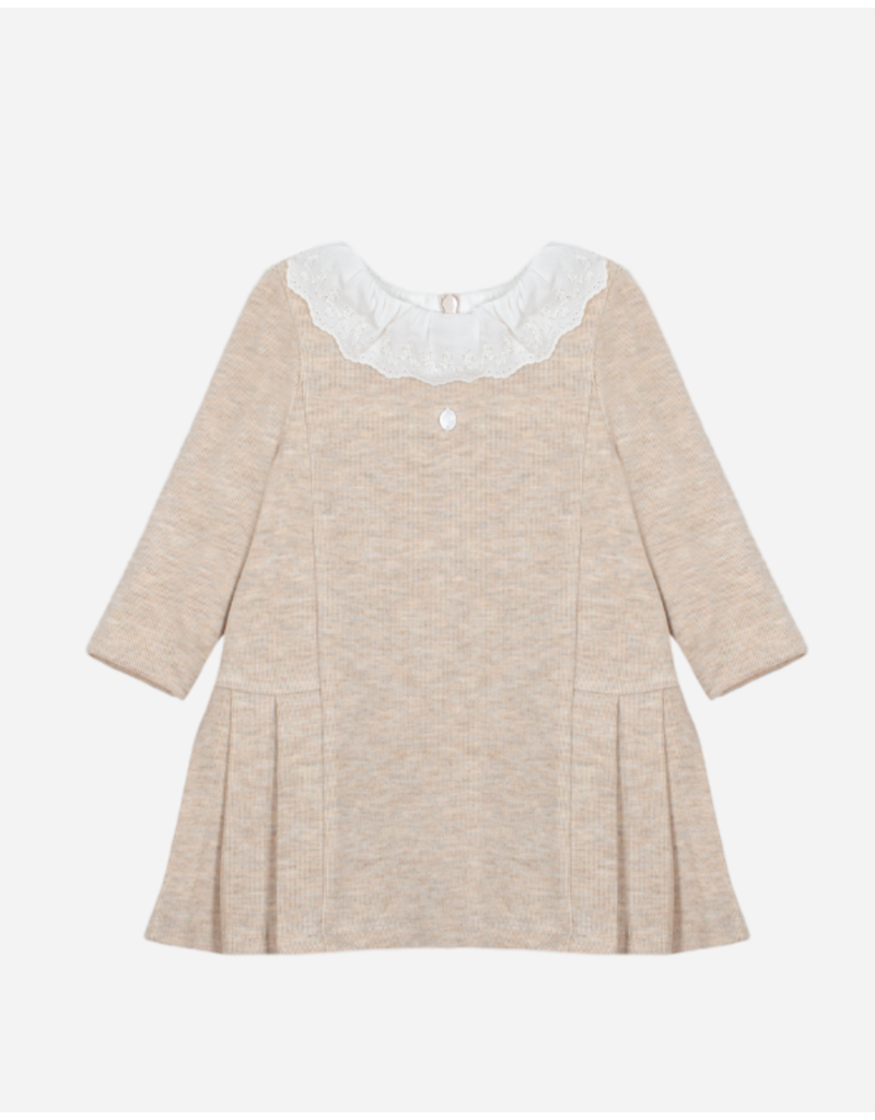 Patachou beige kleedje met frull