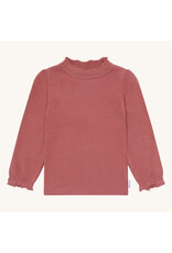 Hust and Claire Hust and Claire- oudroze T-shirt Amma- geribbeld