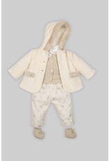 Patachou Patachou - velours jasje met faux fur afwerking