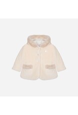 Patachou Patachou - velours jasje met faux fur afwerking