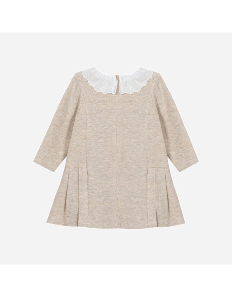 Patachou beige kleedje met frull