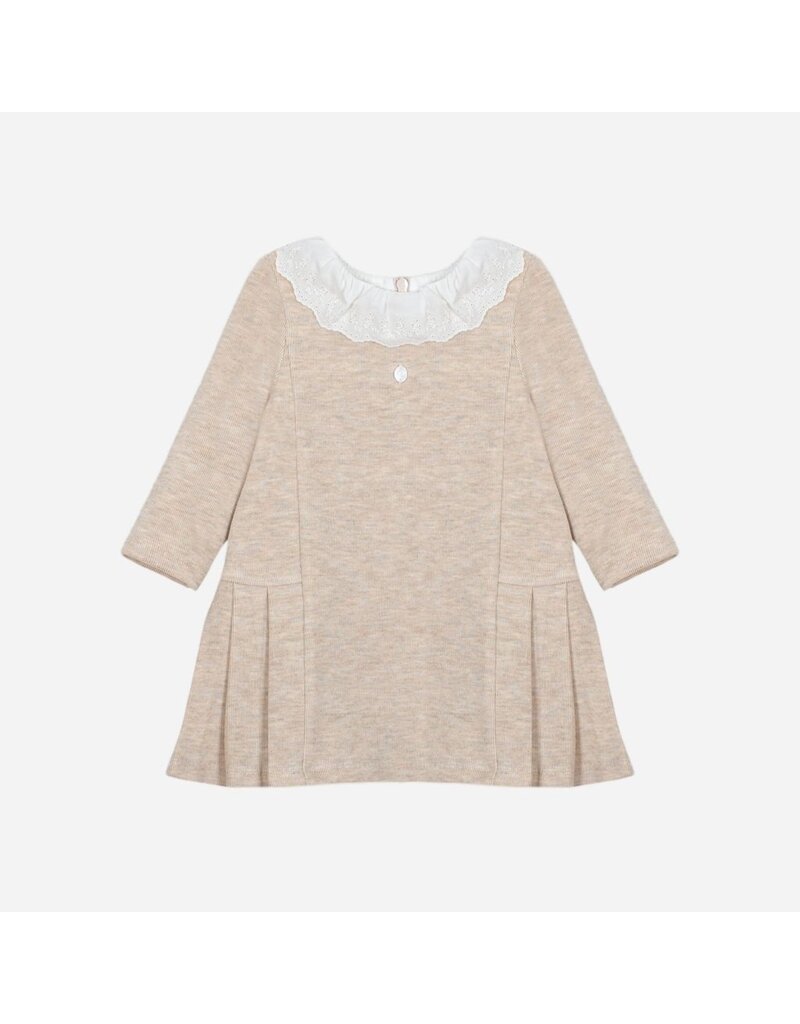 Patachou beige kleedje met frull