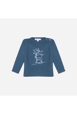 Patachou Patachou - Baby trui met beertje - blauw