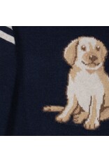 Patachou donker blauwe bloes met hond