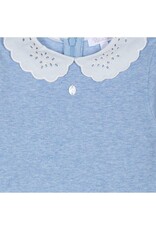 Patachou Patachou - blauwe jurk met kraag