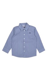 Natini Natini  - Hemd Pierrot - blauw gestreept