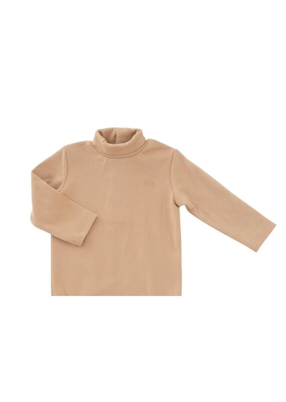 Natini Natini - Turtleneck blouse beige