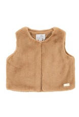 Natini Natini - Gilet fake fur girl - bruin