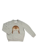 Natini Natini - Sweater pilot - grijs