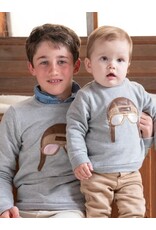 Natini Natini - Sweater pilot - grijs